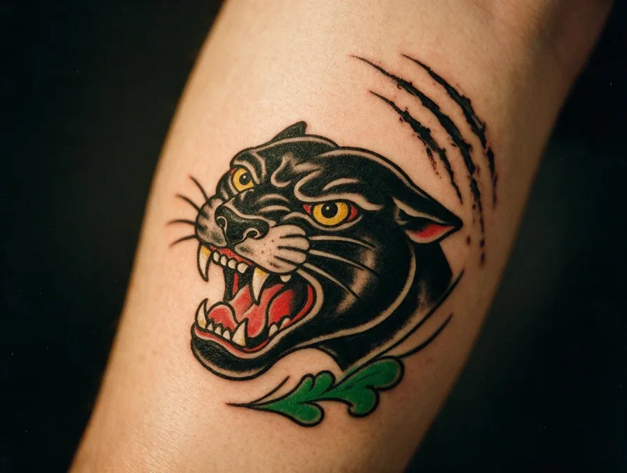 Panter, oude school